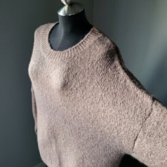 Soya Concept Oversized Crew Neck Knit Sweater  Sz Large NWT - Picture 8 of 11